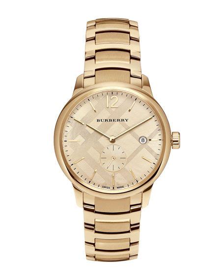 burberry the classic round bracelet watch 40mm